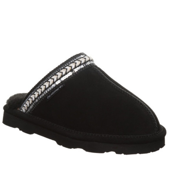 Bearpaw Tanya Black II Slipper Slip On NEW Women’s Size 12 - Picture 1 of 14